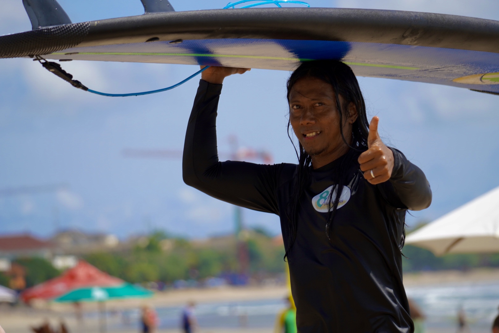 Abay surf lesson bali 8Surfschool