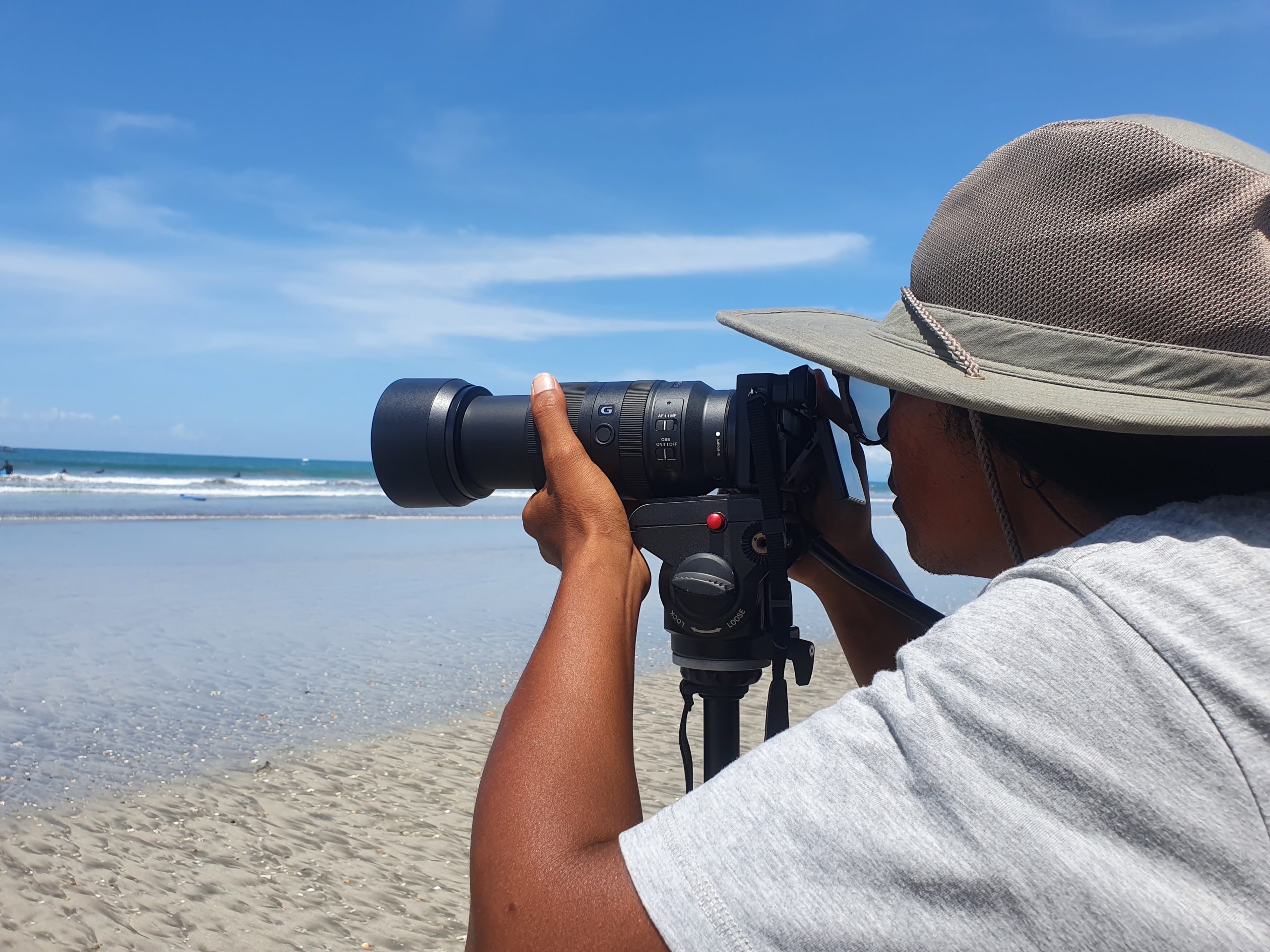 Professional camera; surf lesson bali 8Surfschool